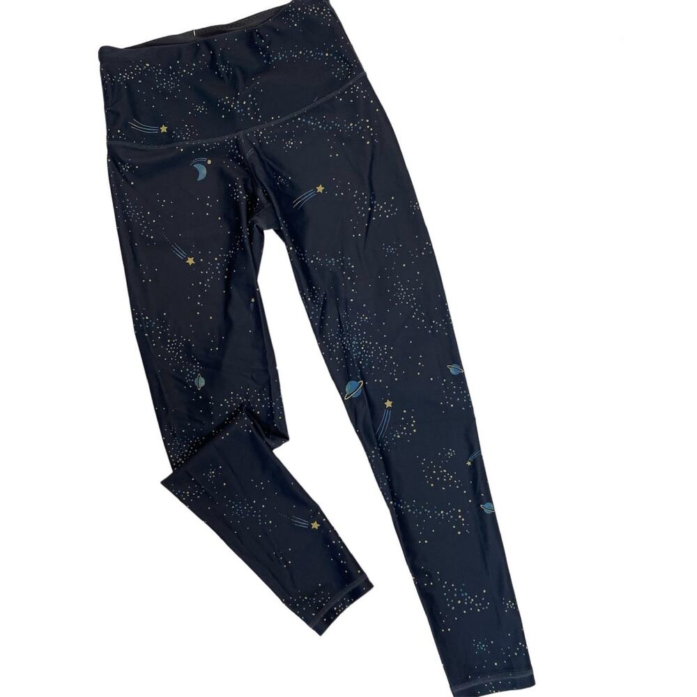 Victorias Secret Sport Galaxy Leggings Womens Size XS Yoga Space Planets